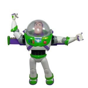 Vintage 90s Y2K Thinkway Toys Disney Pixar Toy Story Buzz Lightyear Talking Toy